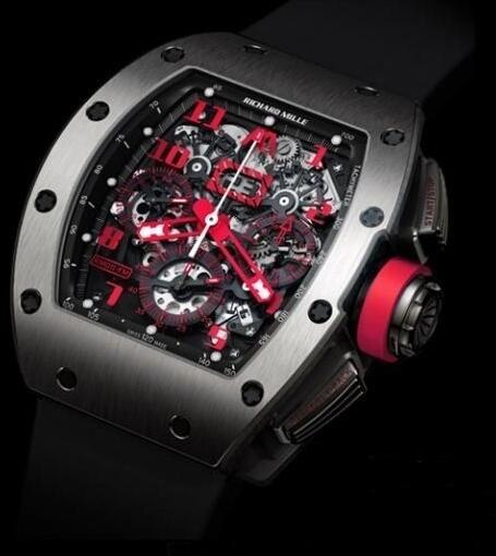 Richard Mille Replica Watch RM011 Marcus White Gold